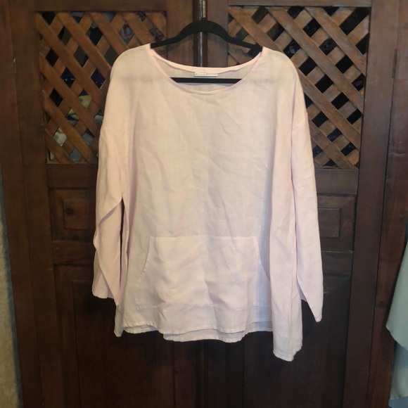 Bryan Walker linen top - Picture 1 of 4